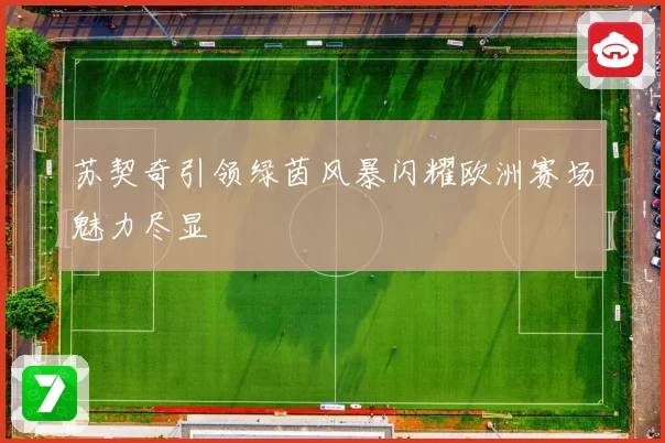 苏契奇引领绿茵风暴闪耀欧洲赛场魅力尽显
